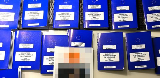 Rumänska EU-pass för sällskapsdjur