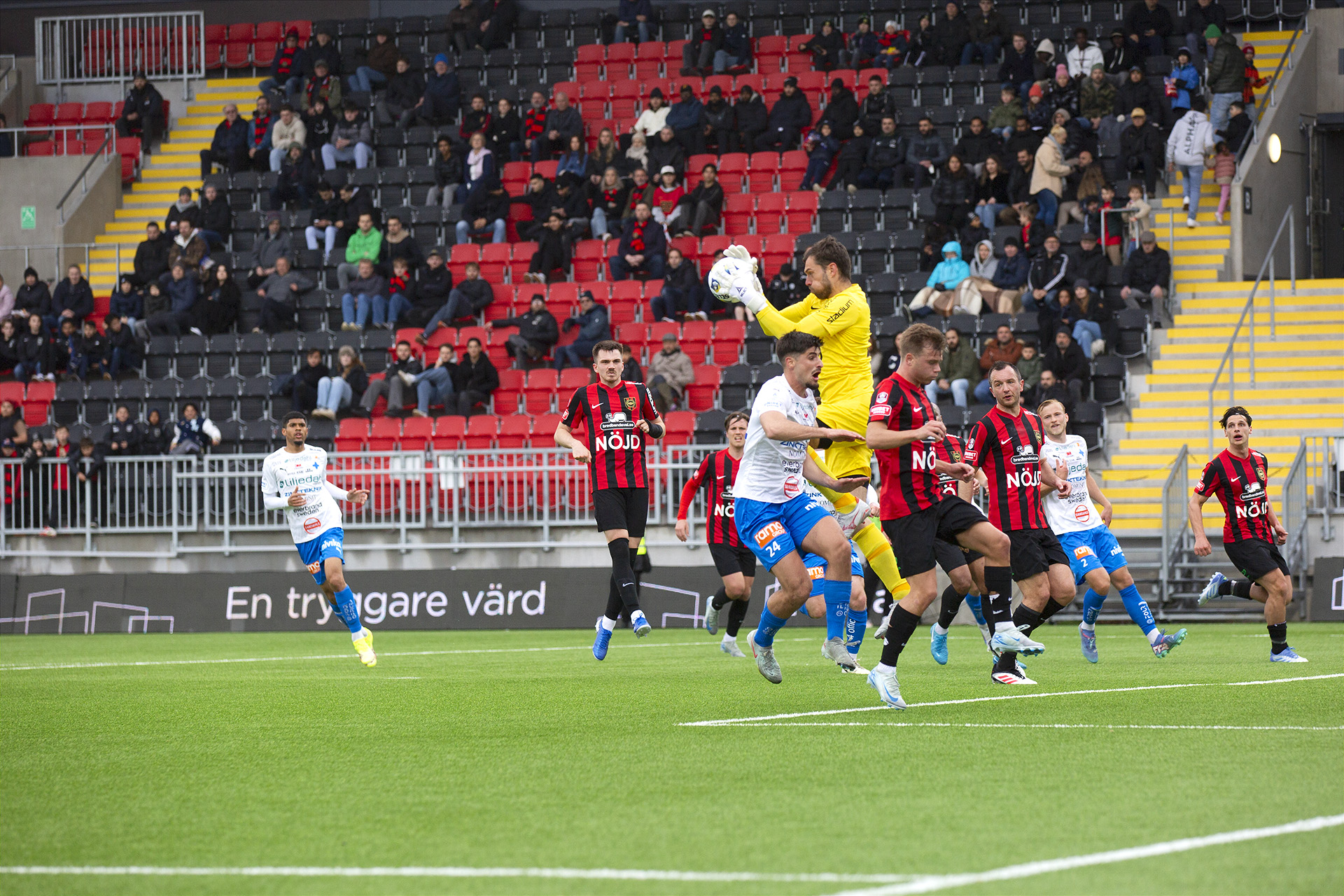 Värnamo anfall mot Brommapojkarna.