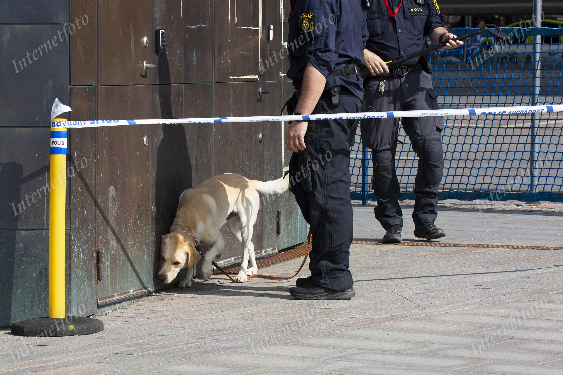 Bombhund vid Grand Hôtel Bilderbergmöte 2025