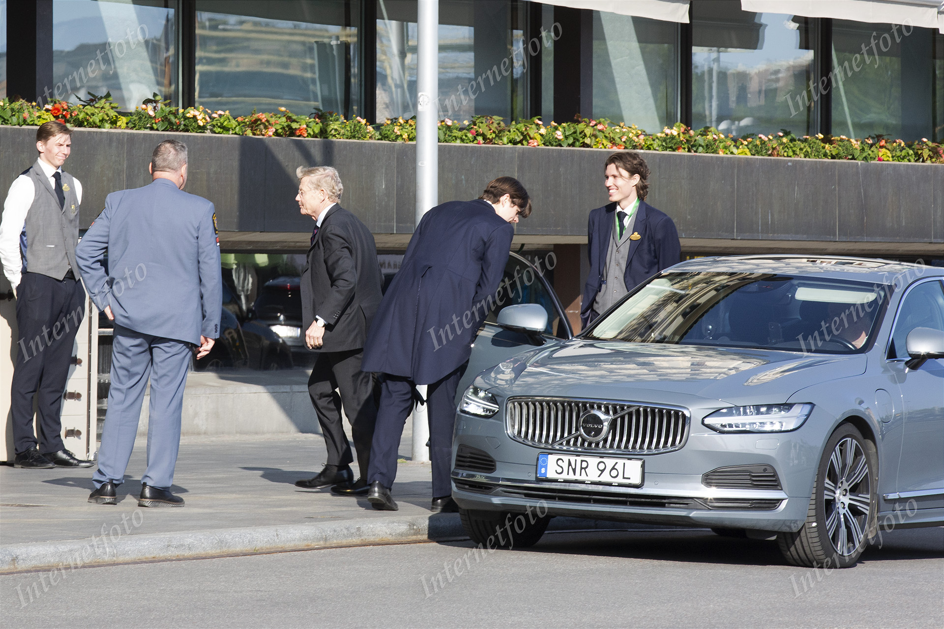 Jacob Wallenberg JR anländer Grand Hôtel Bilderbergmöte 2025 Stockholm 250612 © Foto: Patric Lindén / Internetfoto