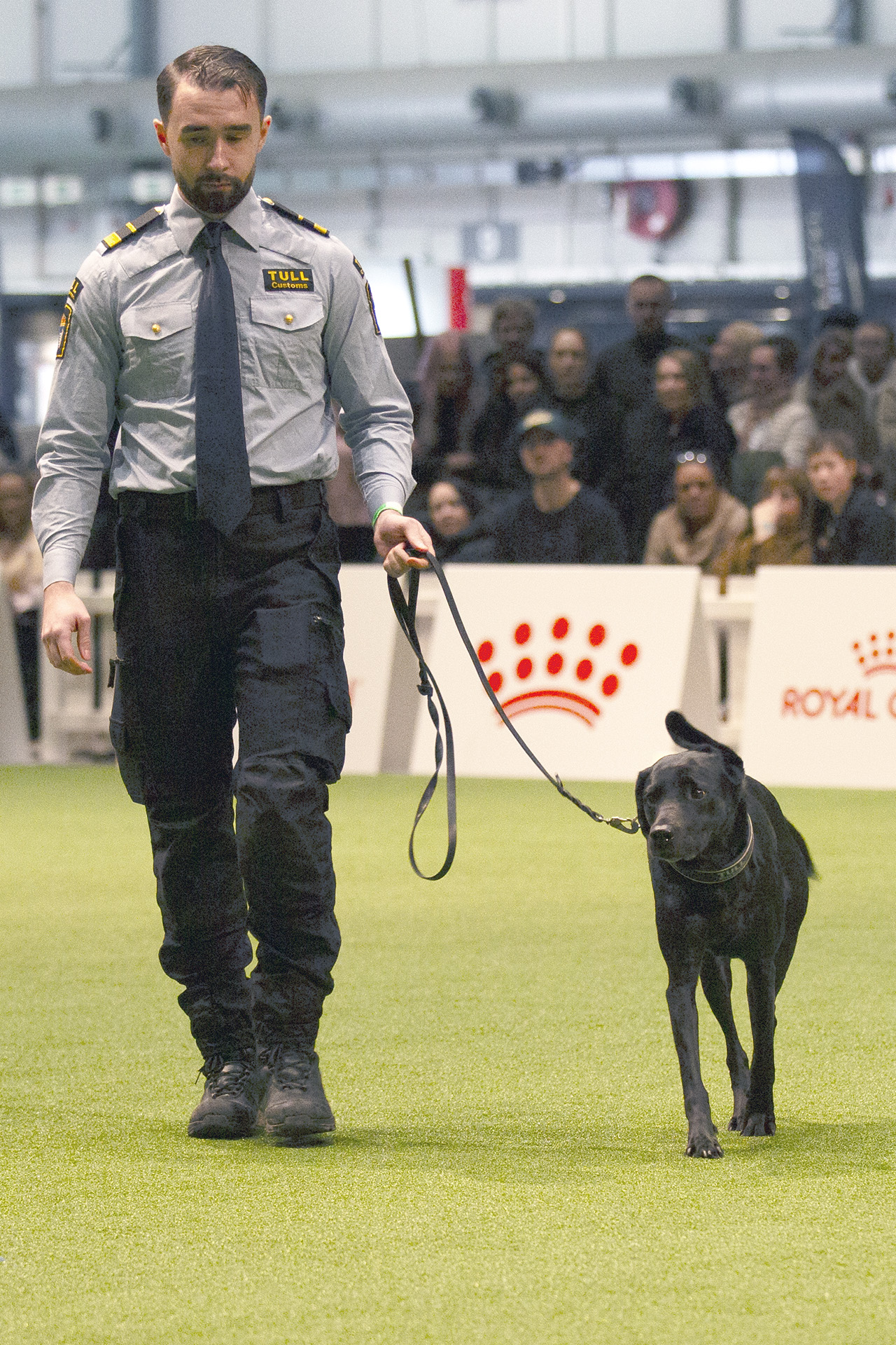 Ärevarv vid prisutdelning Årets Narkotikasökhund 2025