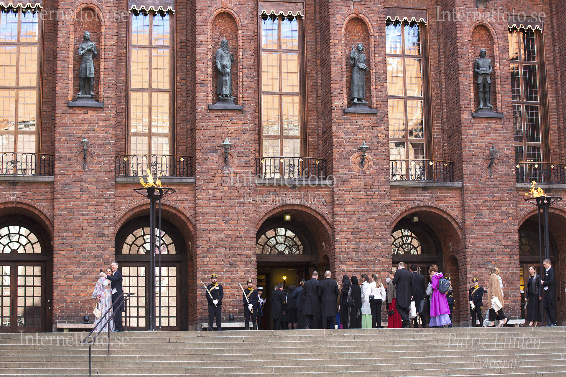 Nya KI-doktorer och gäster anländer Stockholms stadshus