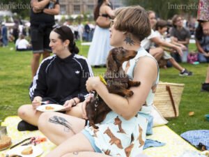 Picknick i galärparken i samband med Taxparaden 2026